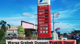 SPBU Sri Menanti Bandar Sribhawono/foto.IST