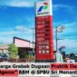SPBU Sri Menanti Bandar Sribhawono/foto.IST