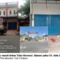 Ruko alamat palsu cv. adie jaya perkasa/foto.Bongkarpost/Firdaus