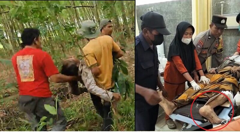 Darusman (50) Korban Meninggal./kolase.foto.IST