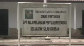 Kantor Dinas Pertanian UPT BP3 Kecamatan Silau Kahean/photo. S.Hadi Purba