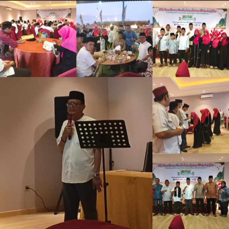 Ramadan, Anak Yatim, dan Kehangatan yang Mengikat Kebersamaan/kolase.photo dok Bongkar Post 