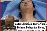 Andrie Yunus, Danpuspom Mayjen TNI Yusri Nuryanto (insert)/ kolase.photo Istimewa 