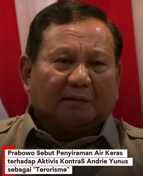 Presiden Prabowo Subianto/photo Istimewa 
