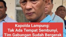 Tidak ada toleransi bagi pelaku yang secara brutal menghilangkan nyawa anggota kami yang tengah bertugas menjaga keamanan masyarakat. Saya pastikan, pengejaran ini akan dilakukan secara maksimal hingga pelaku tertangkap,
