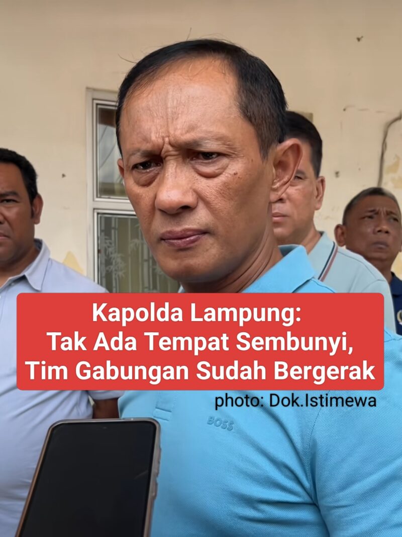 Tidak ada toleransi bagi pelaku yang secara brutal menghilangkan nyawa anggota kami yang tengah bertugas menjaga keamanan masyarakat. Saya pastikan, pengejaran ini akan dilakukan secara maksimal hingga pelaku tertangkap,