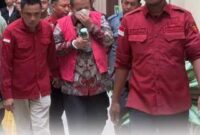 Perdana. Arinal Djunaidi hadiri sidang di PN Tanjung Karang/ photo: Dok.Istimewa