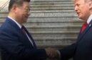 Xi Jinping - Trump Tampak Berbincang Singkat Sebelum Prosesi Kenegaraan Dimulai/photo.Dok Istimewa 