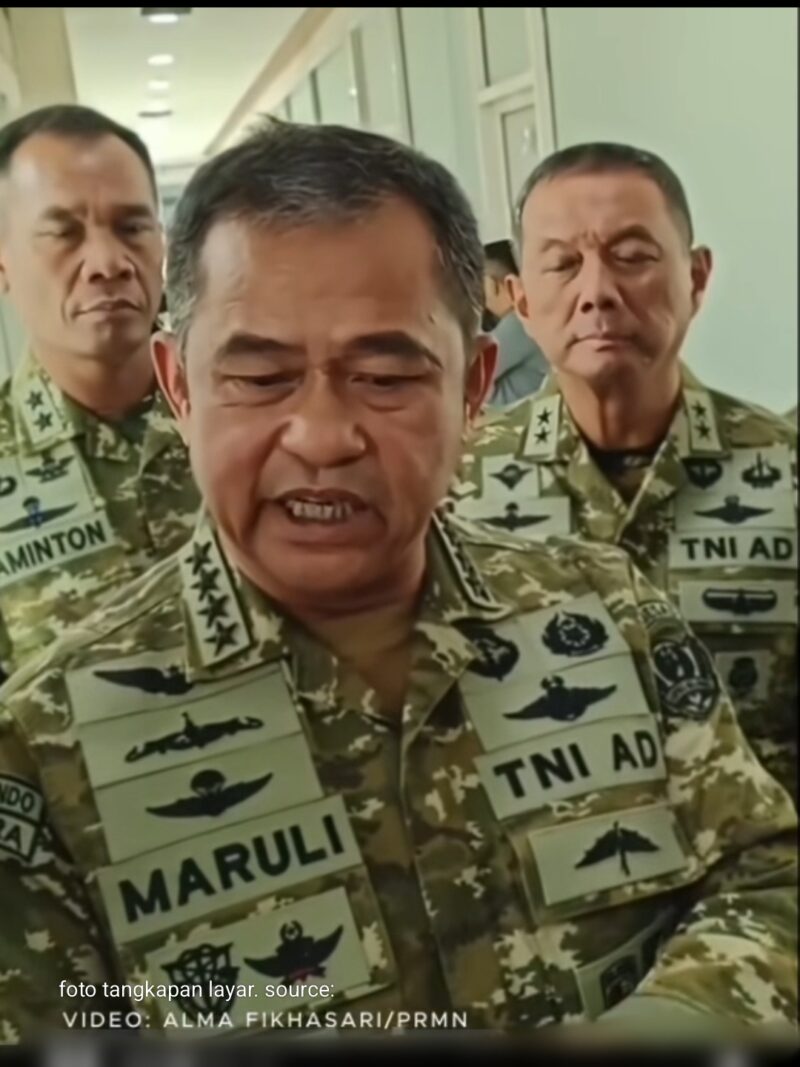 KSAD menegaskan bahwa tidak ada instruksi langsung dari jajaran struktur TNI Angkatan Darat untuk melakukan pembubaran acara tersebut/photo: Dok.Istimewa