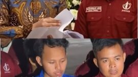 Wakil Presiden Gibran Rakabuming Raka secara mendadak membuka pintu gerbang timur istana bagi 15 perwakilan mahasiswa yang menggelar unjuk rasa besar-besaran di ibu kota, Senin (15/6/2026) sore./foto: Dok