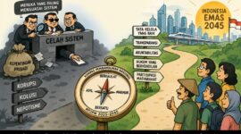 Indonesia Emas 2045 membutuhkan kompas pembangunan yang konsisten. Dari warisan GBHN hingga RPJPN 2025–2045, tantangannya adalah membangun tata kelola negara yang adil, transparan, dan sulit dimanfaatkan oleh mereka yang paling memahami celah sistem.
