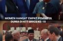 Momen Hangat Empat Pemimpin Dunia di KTT BRICS ke-18 New Delhi/foto.istimewa