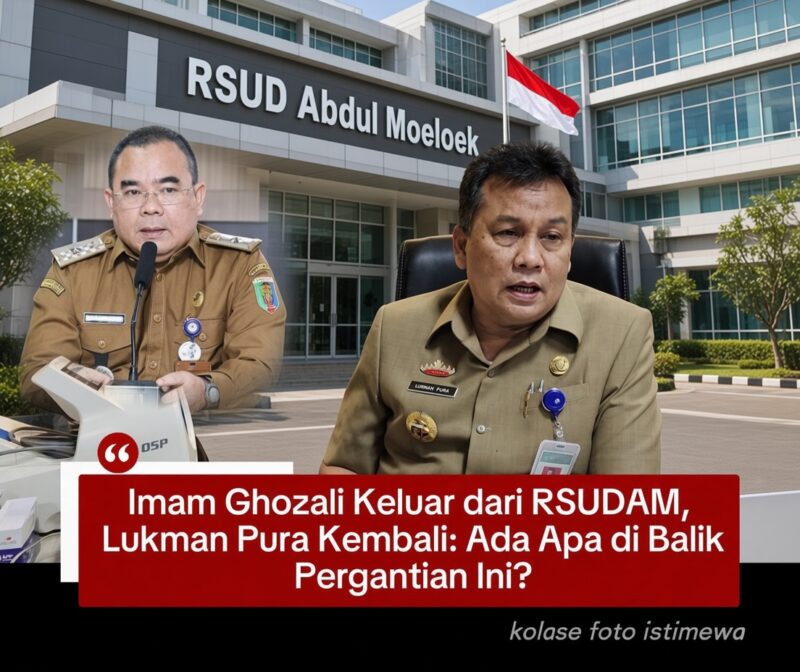 Imam Ghozali Digeser dari RSUDAM: Diselamatkan atau Ditarik dari Pusaran Masalah?/Foto Ilustrasi 