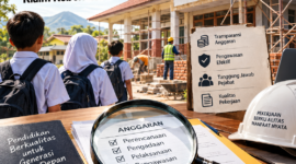 Program revitalisasi sekolah di Lampung menjadi sorotan publik. Transparansi anggaran, pengawasan pelaksanaan, dan kualitas hasil pekerjaan perlu dibuktikan demi memastikan dana pendidikan digunakan sesuai peruntukannya./ilustrasi 